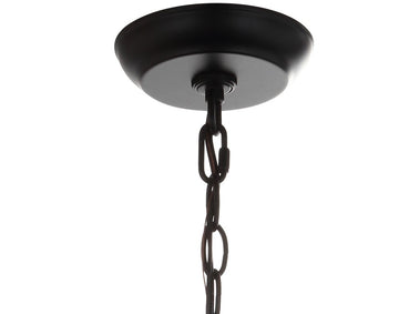 Bevin 12" Metal/Crystal LED Pendant - JONATHAN Y